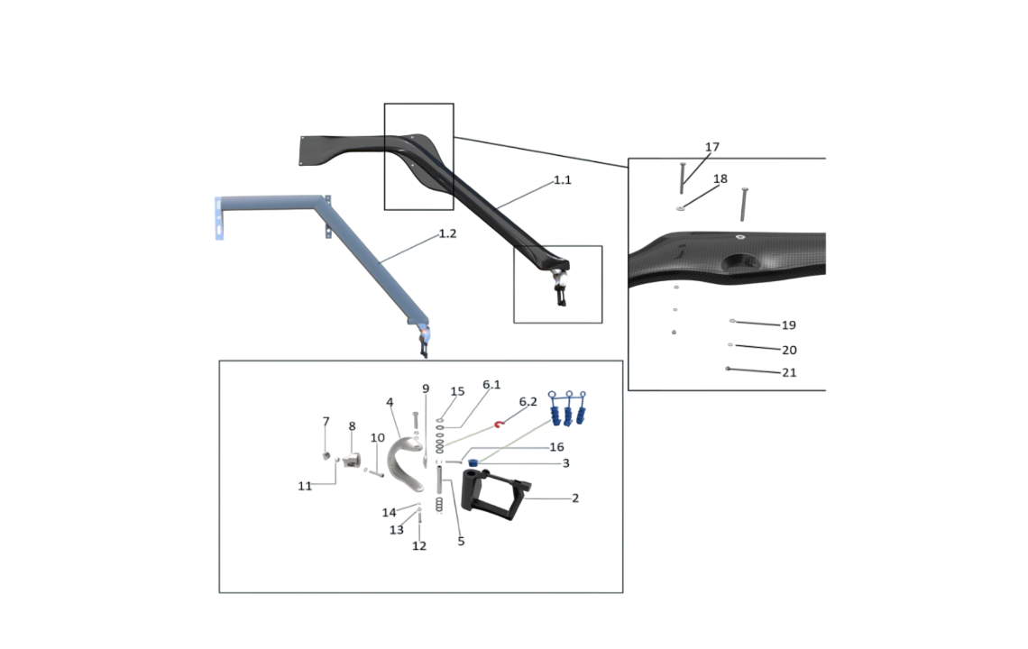 Falcon Racing sweep rigger